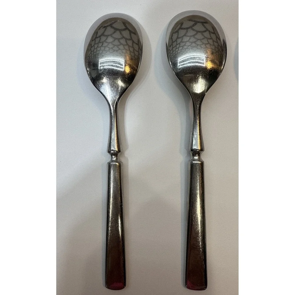 4 Dansk ANVIL Teaspoon Korea Satin 18/8 Stainless Steel Flatware‎ 6.5